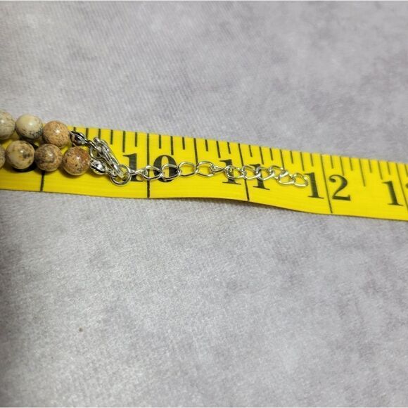 Picture Jasper Beaded Tribal Necklace - Picture 12 of 14